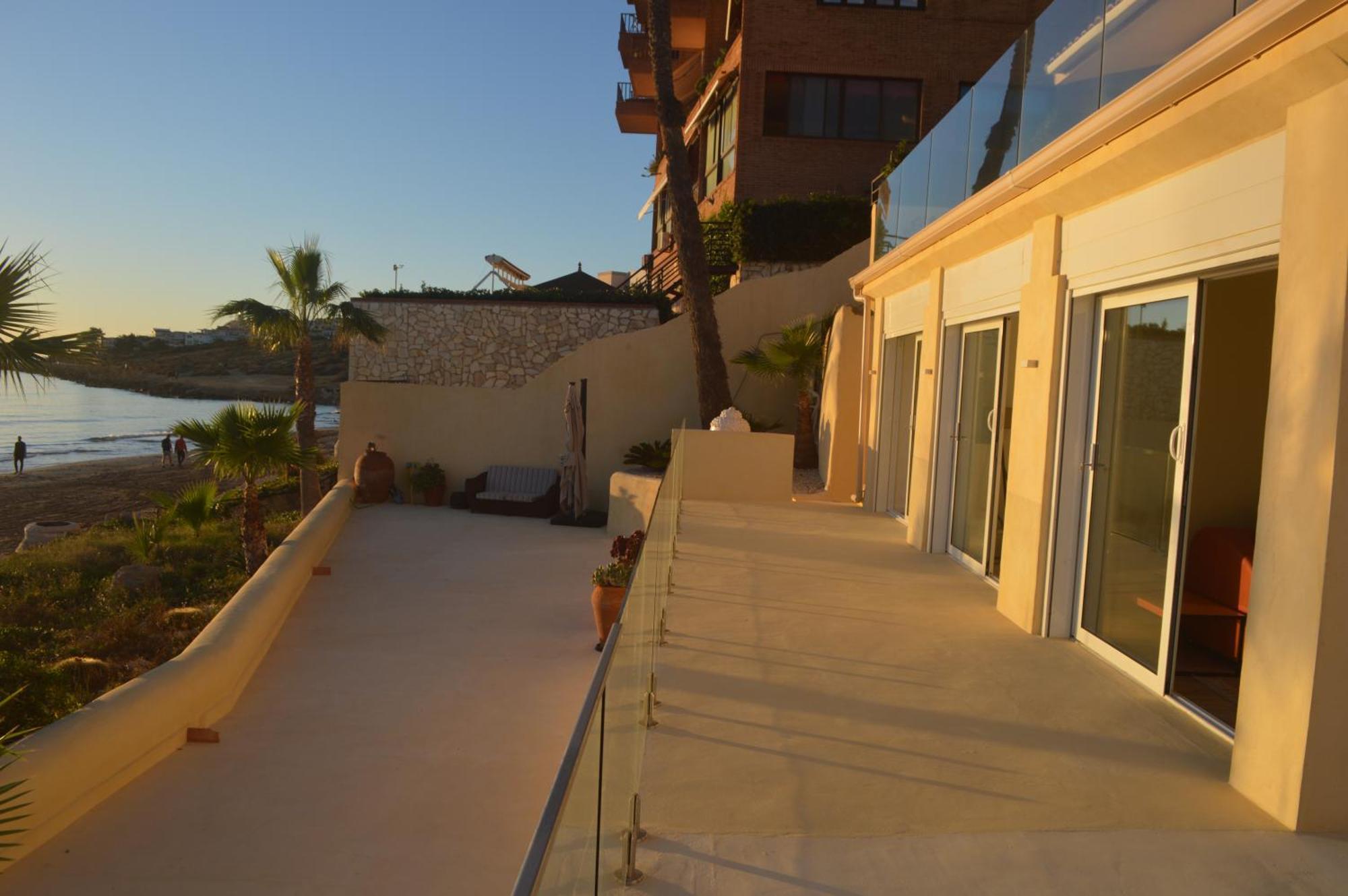 Excepcional Apartamento Amanecer Al Borde De Playa Y Mar, En Chalet Roquetes Alicante Exterior foto