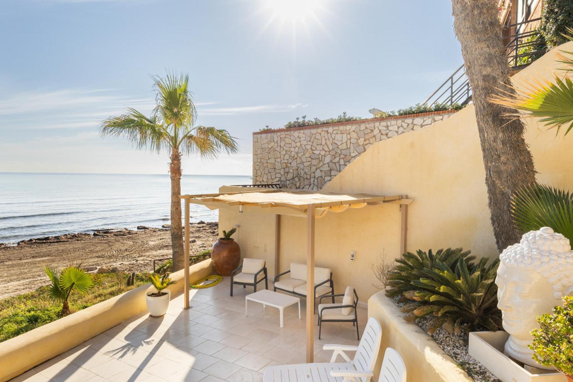Excepcional Apartamento Amanecer Al Borde De Playa Y Mar, En Chalet Roquetes Alicante Exterior foto